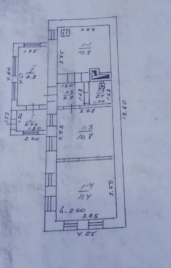 Продаётся 1-этажный дом, 48 м²
