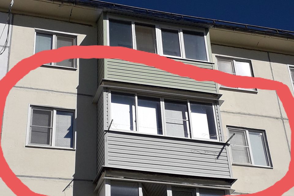 Продаётся 3-комнатная квартира, 58 м²