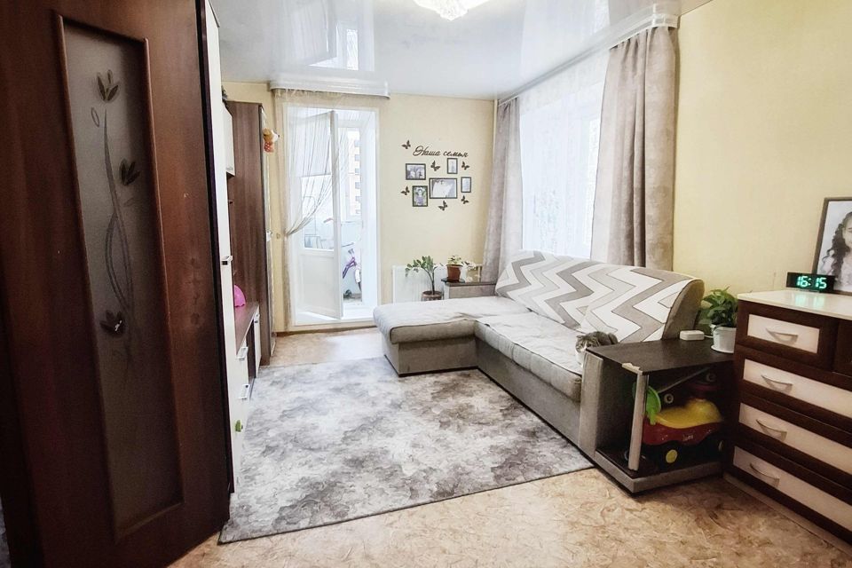 Продаётся 1-комнатная квартира, 39.4 м²