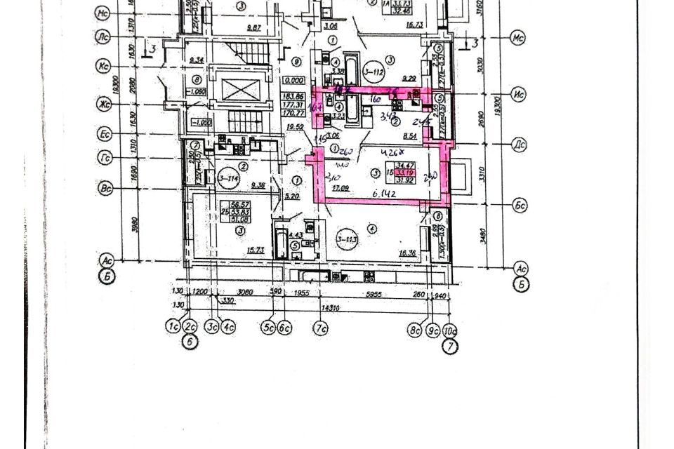 Продаётся 1-комнатная квартира, 32.4 м²