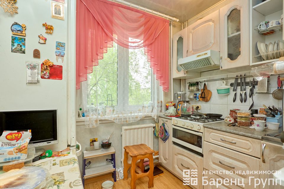 Продаётся 2-комнатная квартира, 44.6 м²