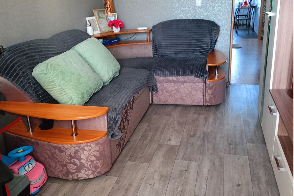 Продаётся 3-комнатная квартира, 62.73 м²