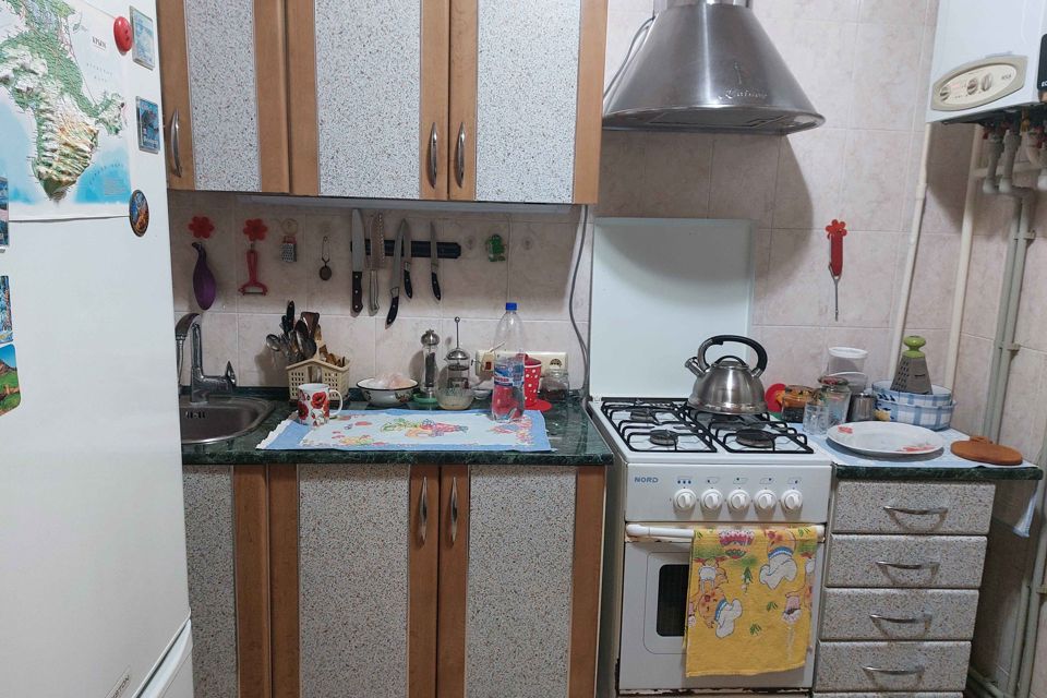 Продаётся 2-комнатная квартира, 53.6 м²