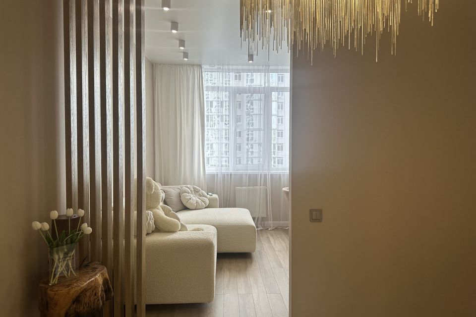 Продаётся 1-комнатная квартира, 42.8 м²