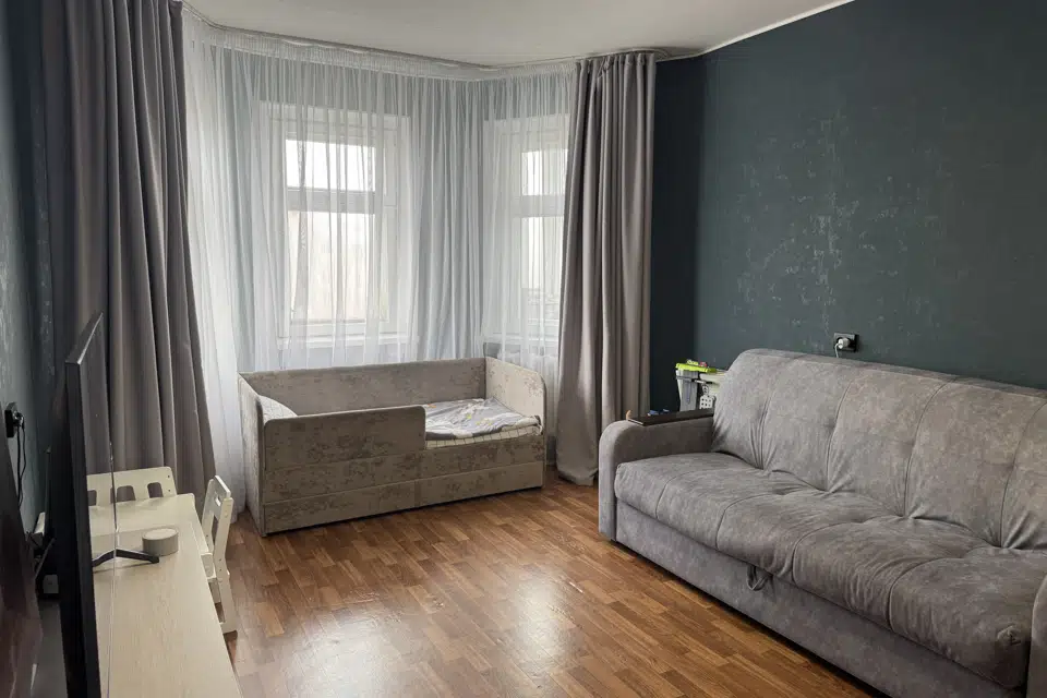 Продаётся 1-комнатная квартира, 35.6 м²