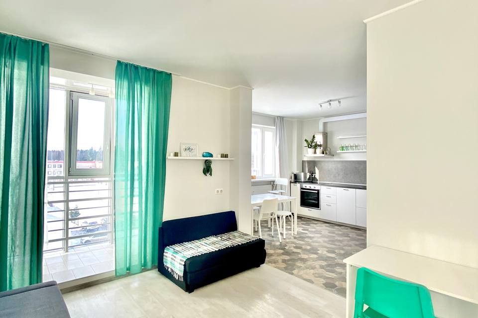 Продаётся 1-комнатная квартира, 36.1 м²