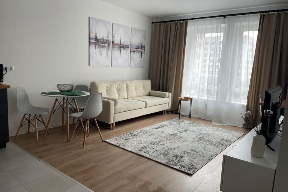 Продаётся 1-комнатная квартира, 41.4 м²