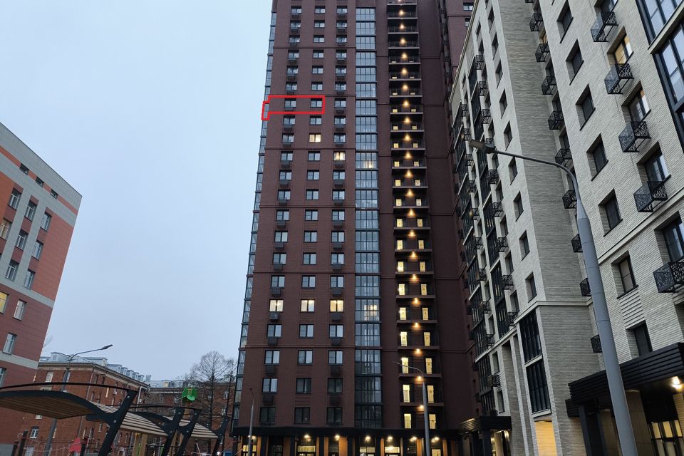 Продаётся 1-комнатная квартира, 42.3 м²