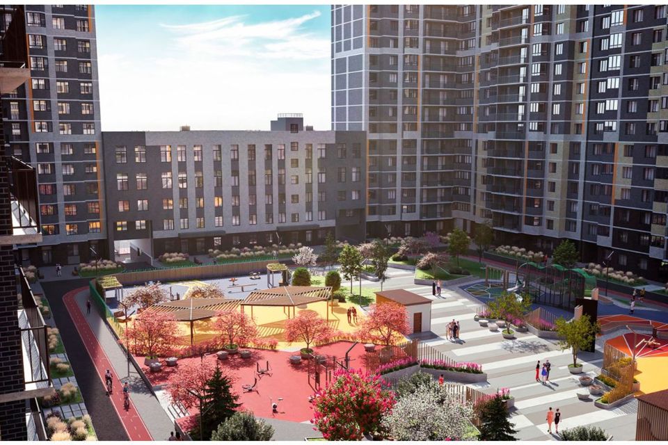 Продаётся 1-комнатная квартира, 45.6 м²