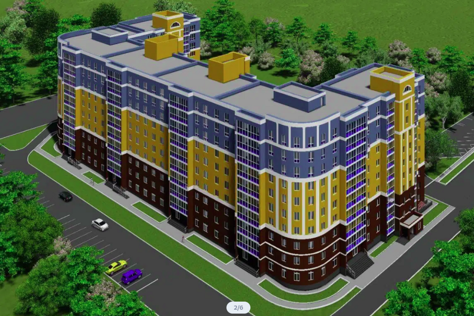 Продаётся 1-комнатная квартира, 42.5 м²
