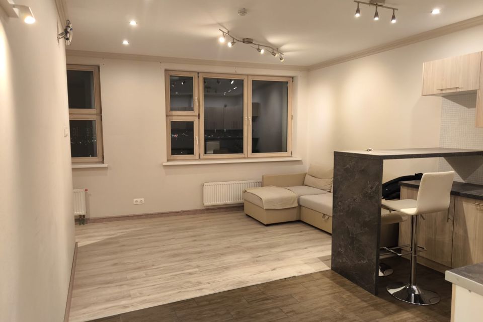 Продаётся 1-комнатная квартира, 40.7 м²