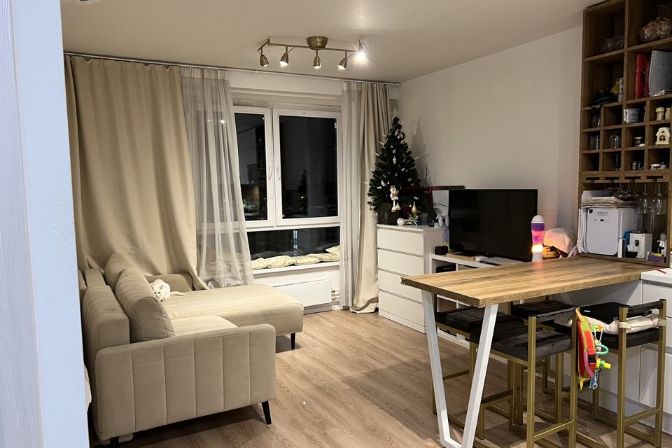 Продаётся 1-комнатная квартира, 40 м²