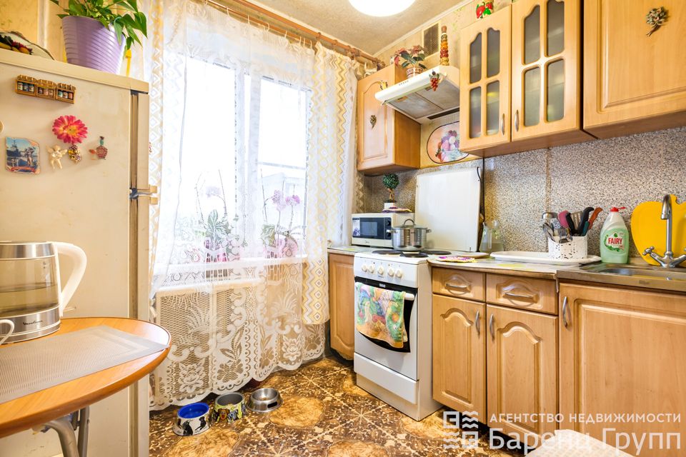 Продаётся 4-комнатная квартира, 59 м²