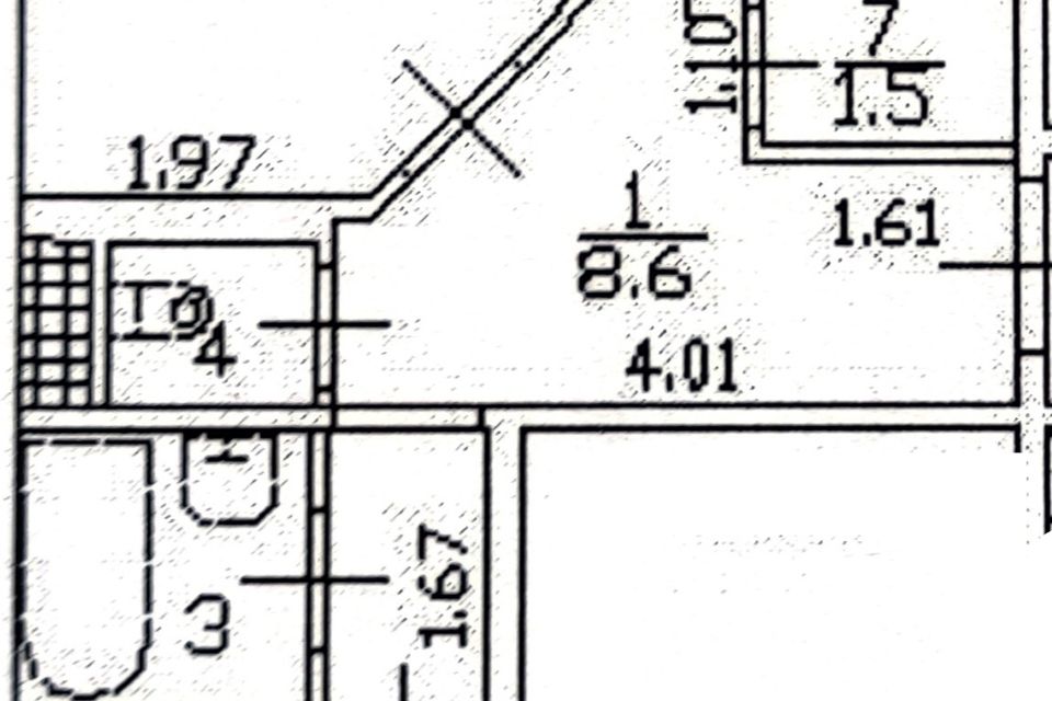 Продаётся 2-комнатная квартира, 50.8 м²