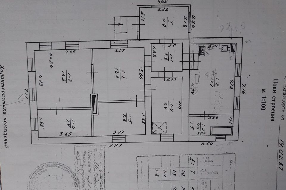 Продаётся 1-этажный дом, 76 м²