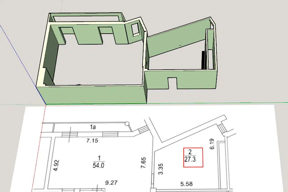 Продаётся 3-комнатная квартира, 89 м²