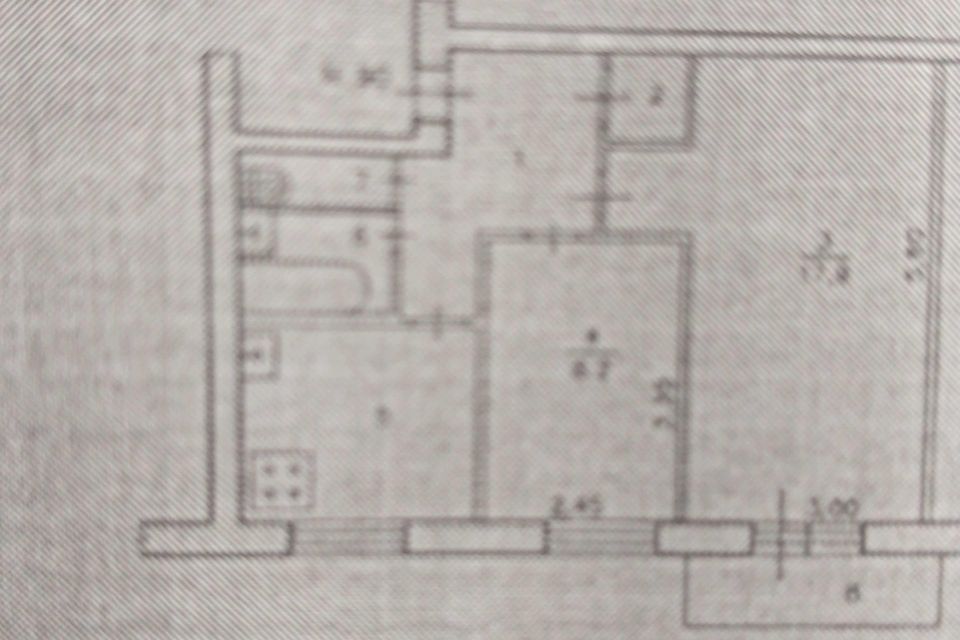 Продаётся 2-комнатная квартира, 40.4 м²