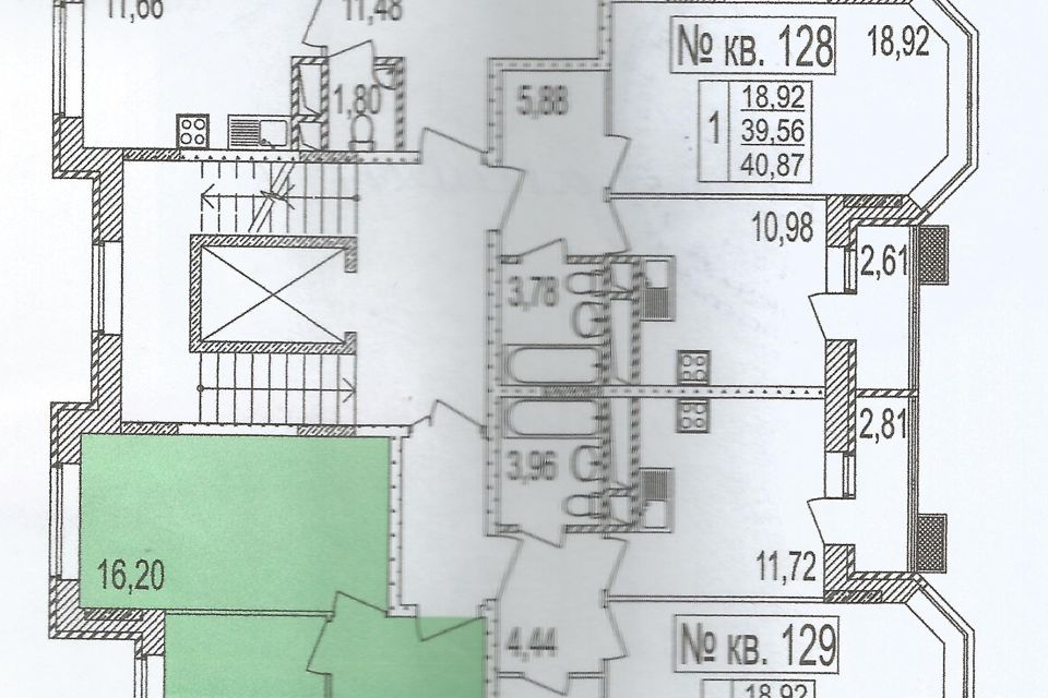 Продаётся 3-комнатная квартира, 71.9 м²