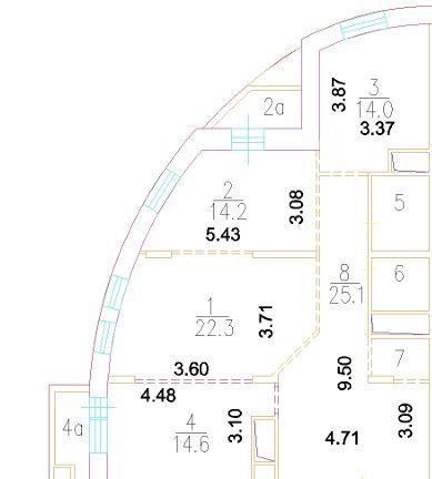Продаётся 3-комнатная квартира, 100 м²