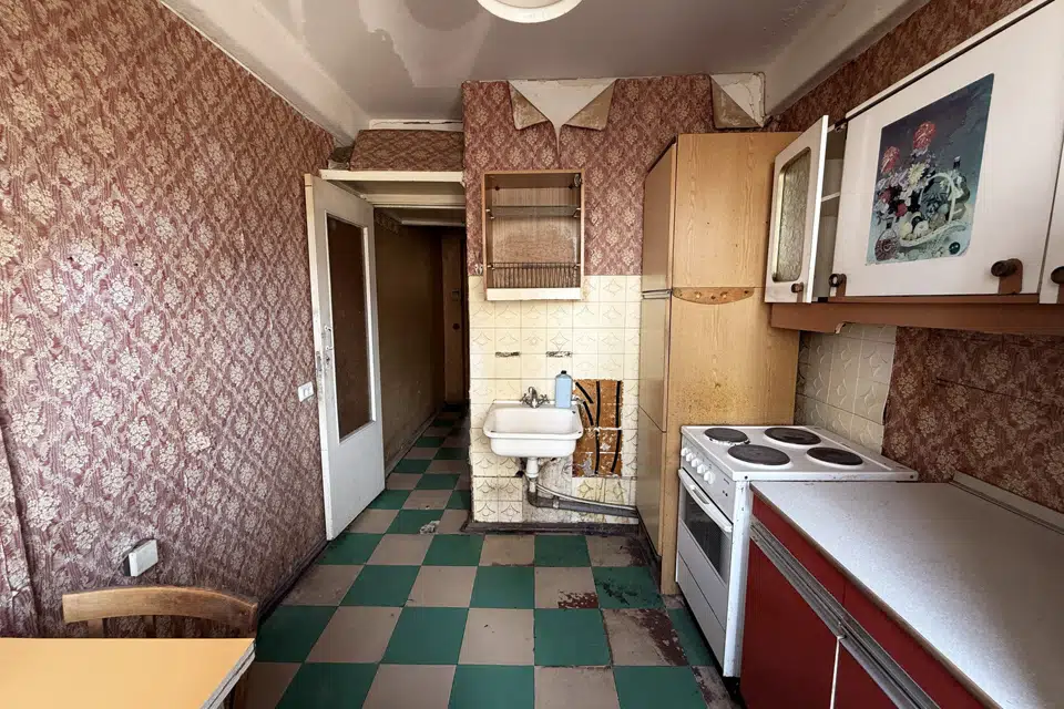 Продаётся 3-комнатная квартира, 60.9 м²