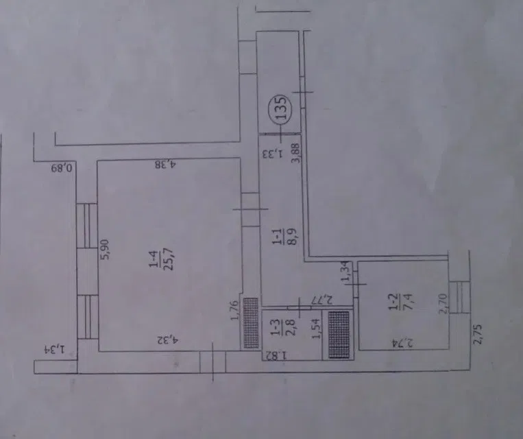Продаётся помещение своб. назначения, 49 м²