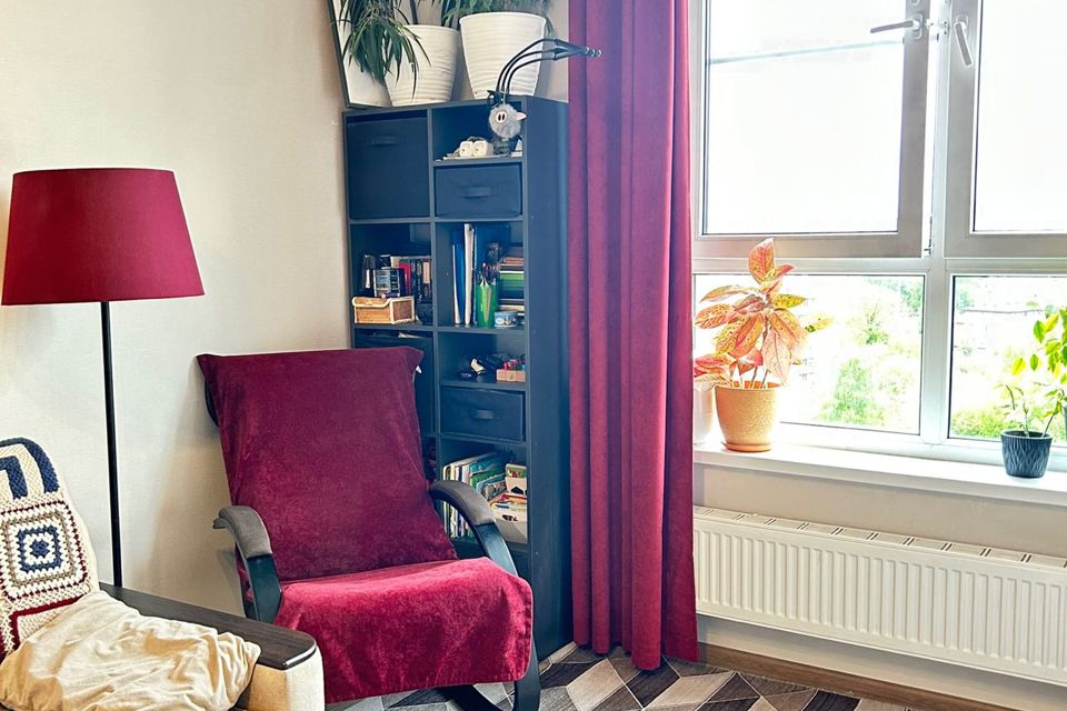 Продаётся 1-комнатная квартира, 40.2 м²