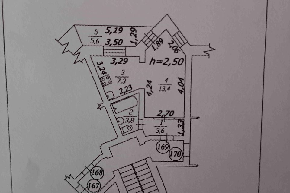 Продаётся 1-комнатная квартира, 28.1 м²