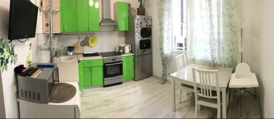 Продаётся 1-комнатная квартира, 39 м²