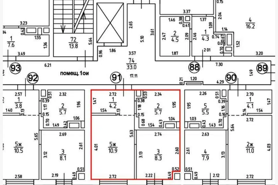 Продаётся 1-комнатная квартира, 31 м²
