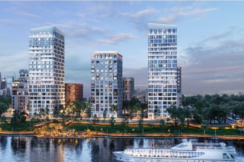 Продаётся 1-комнатная квартира, 43.6 м²