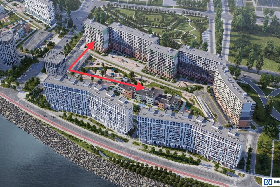 Продаётся 2-комнатная квартира, 67.5 м²