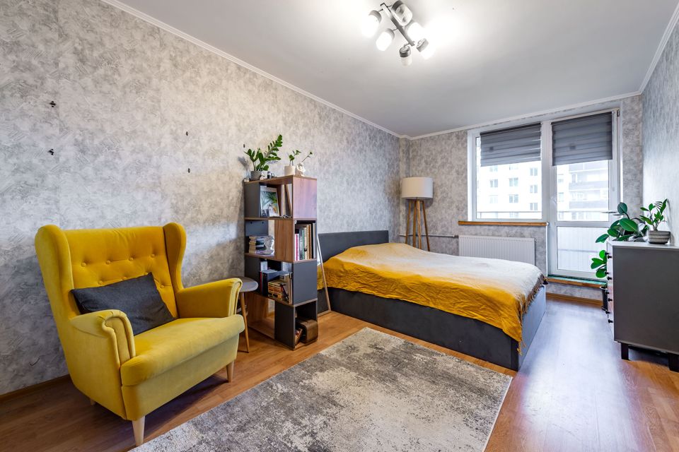 Продаётся 1-комнатная квартира, 35.7 м²