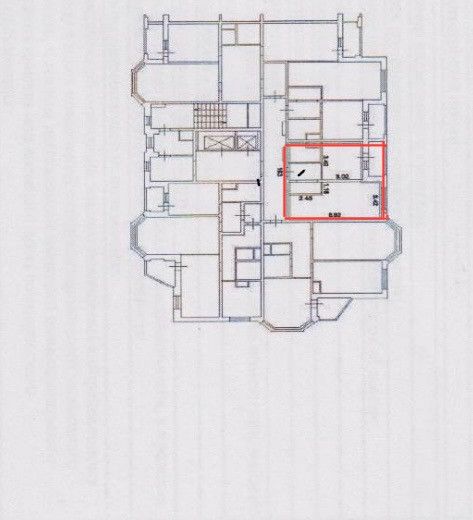 Продаётся 1-комнатная квартира, 40.6 м²