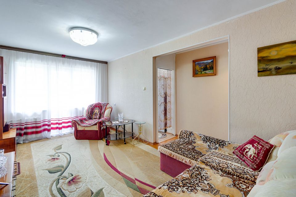 Продаётся 2-комнатная квартира, 45.5 м²