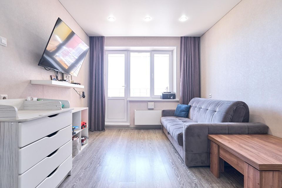 Продаётся 1-комнатная квартира, 34.7 м²