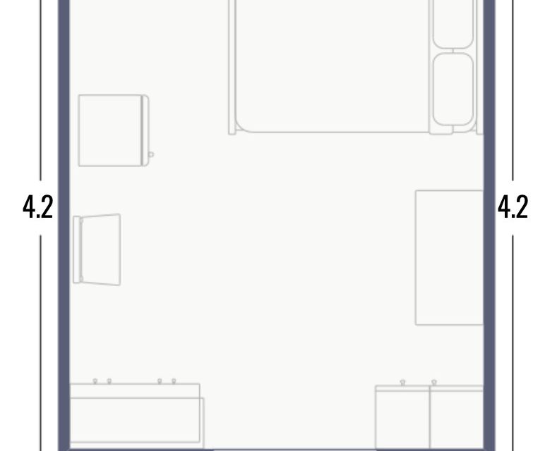 Продаётся комната в 3-комн. квартире, 15 м²