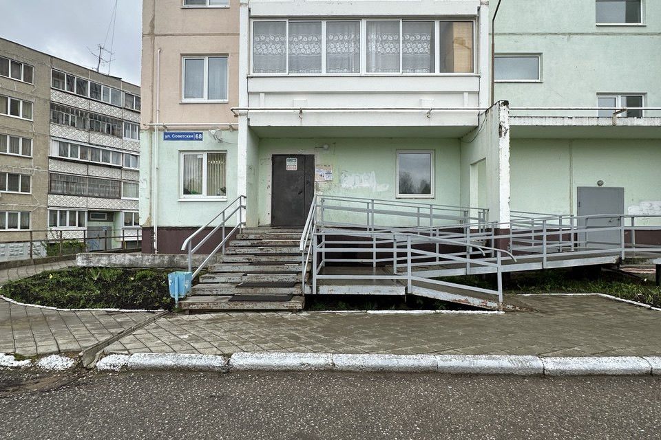 Продаётся 2-комнатная квартира, 52.7 м²