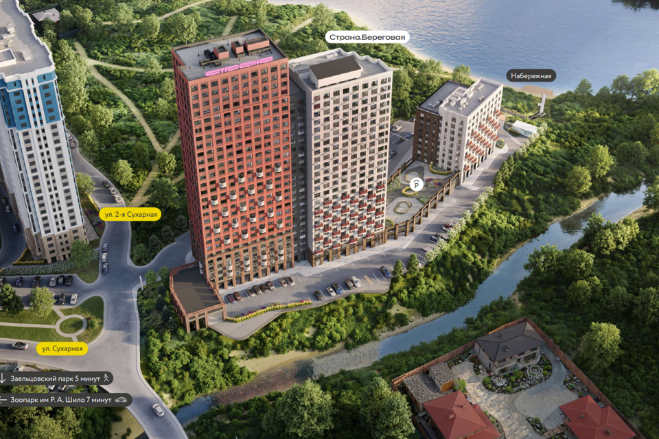 Продаётся 1-комнатная квартира, 53.39 м²
