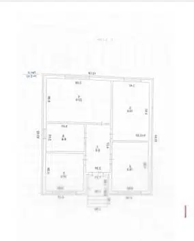 Продаётся 1-этажный дом, 109 м²