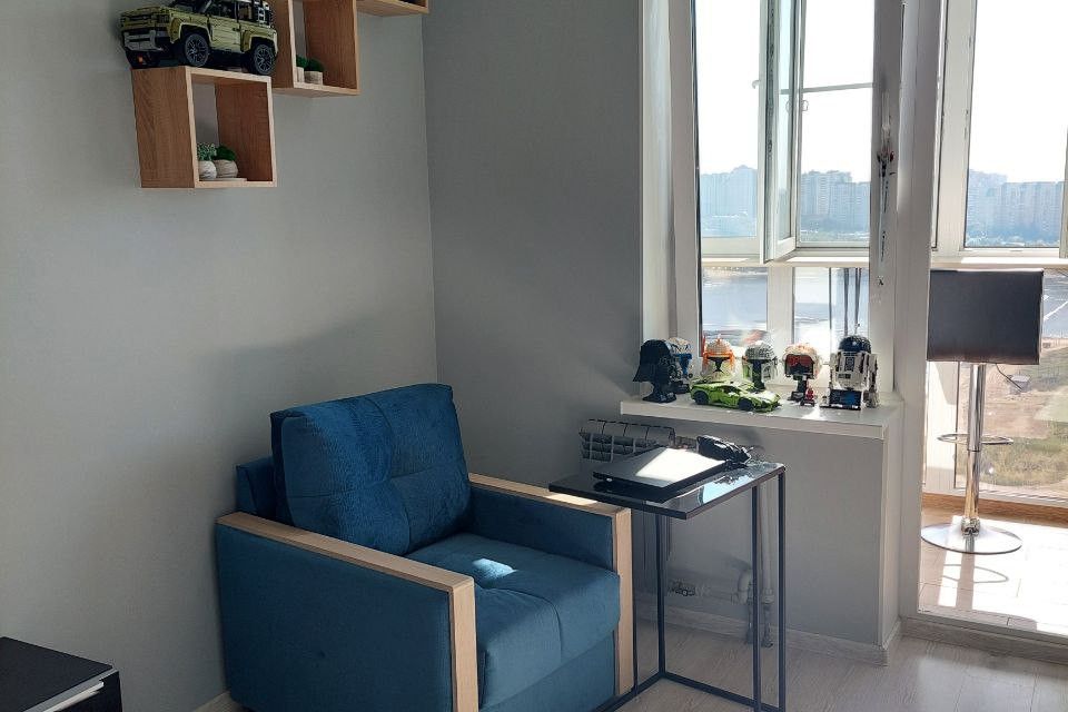 Продаётся 1-комнатная квартира, 34.5 м²
