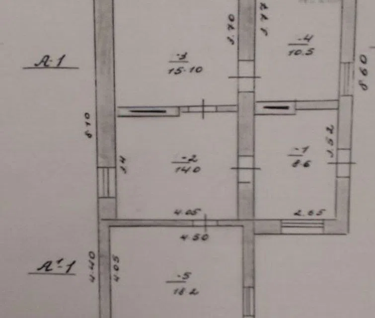 Продаётся 1-этажный дом, 66.4 м²