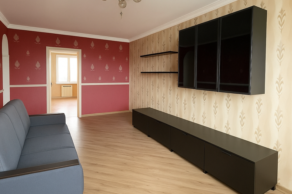 Продаётся 3-комнатная квартира, 63.2 м²