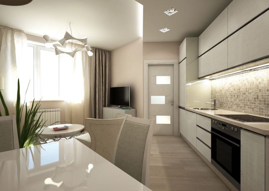 Продаётся 1-комнатная квартира, 52.55 м²
