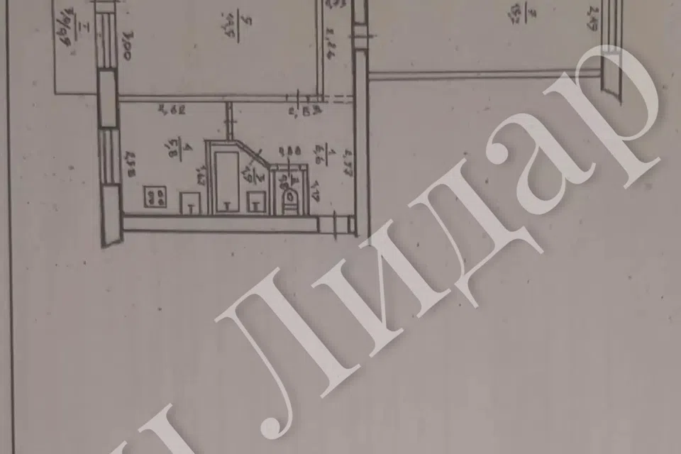 Продаётся 2-комнатная квартира, 44.6 м²