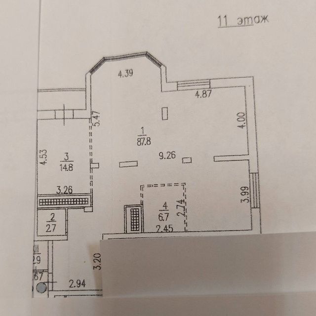 Продаётся 3-комнатная квартира, 115 м²