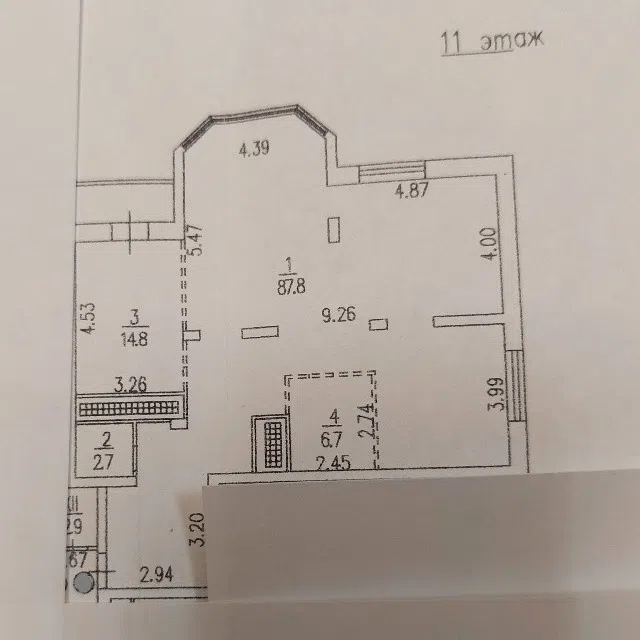 Продаётся 3-комнатная квартира, 115 м²