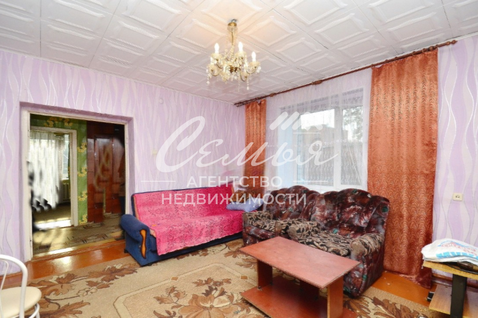 Продаётся 3-комнатная квартира, 61.4 м²