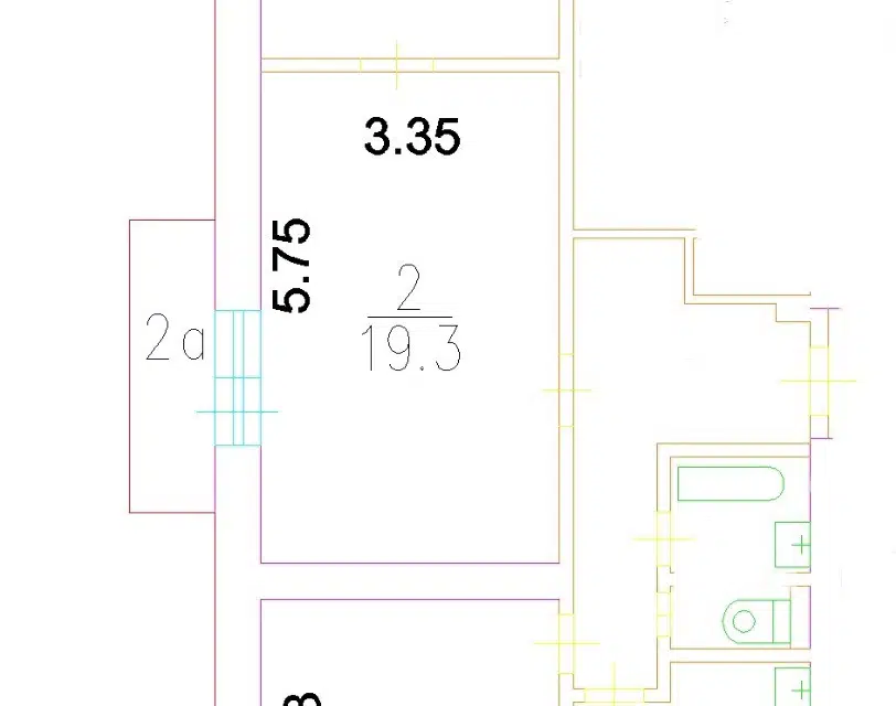 Продаётся 3-комнатная квартира, 65 м²