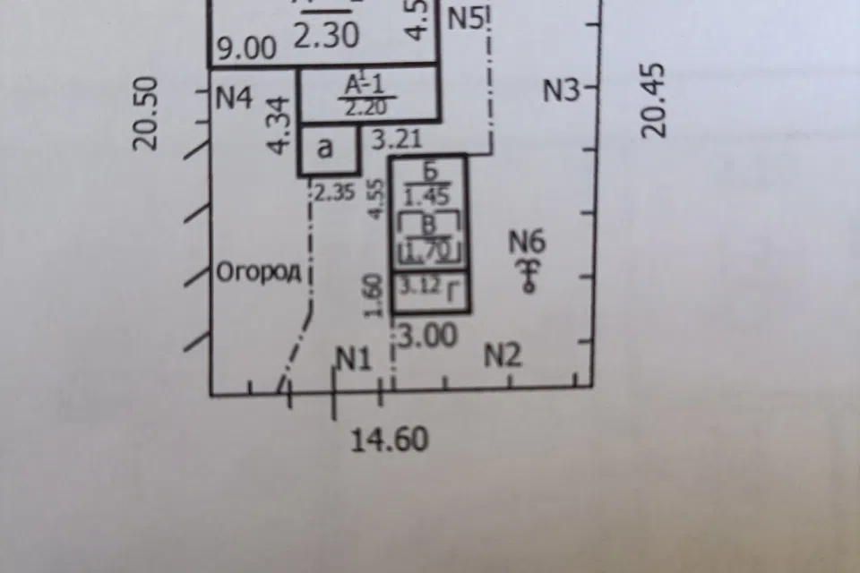 Продаётся 1-этажный дом, 58 м²