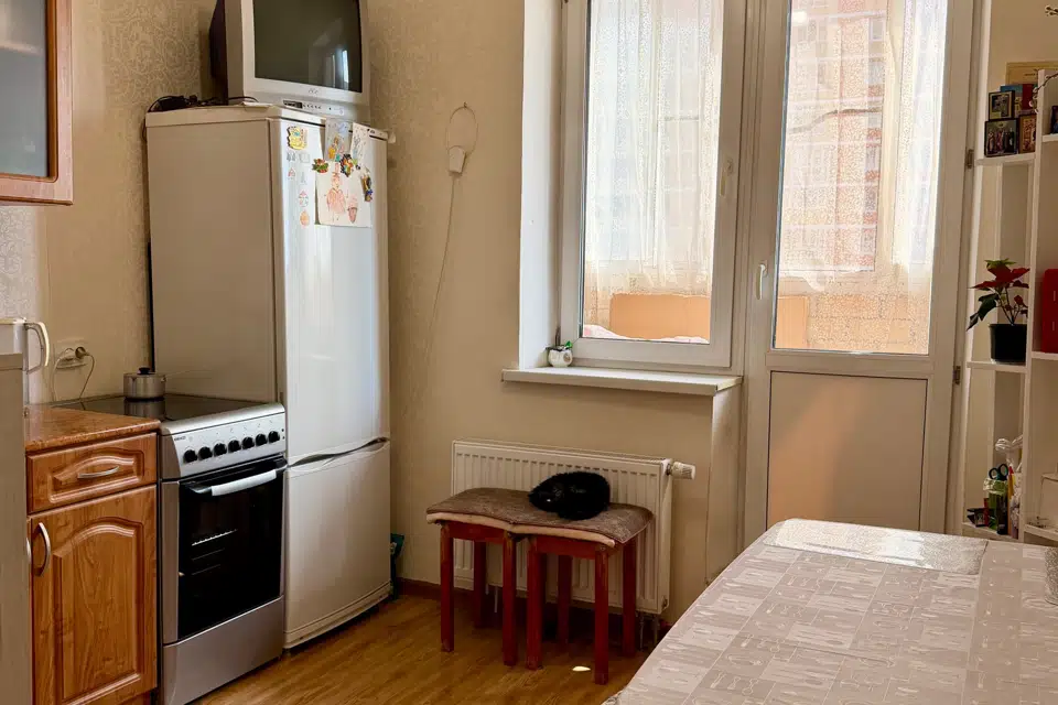 Продаётся 1-комнатная квартира, 40.7 м²